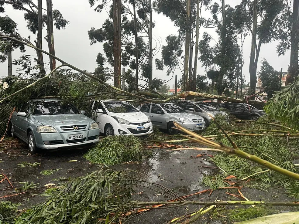 ​Região entra em alerta para novos temporais com chuva forte e ventania