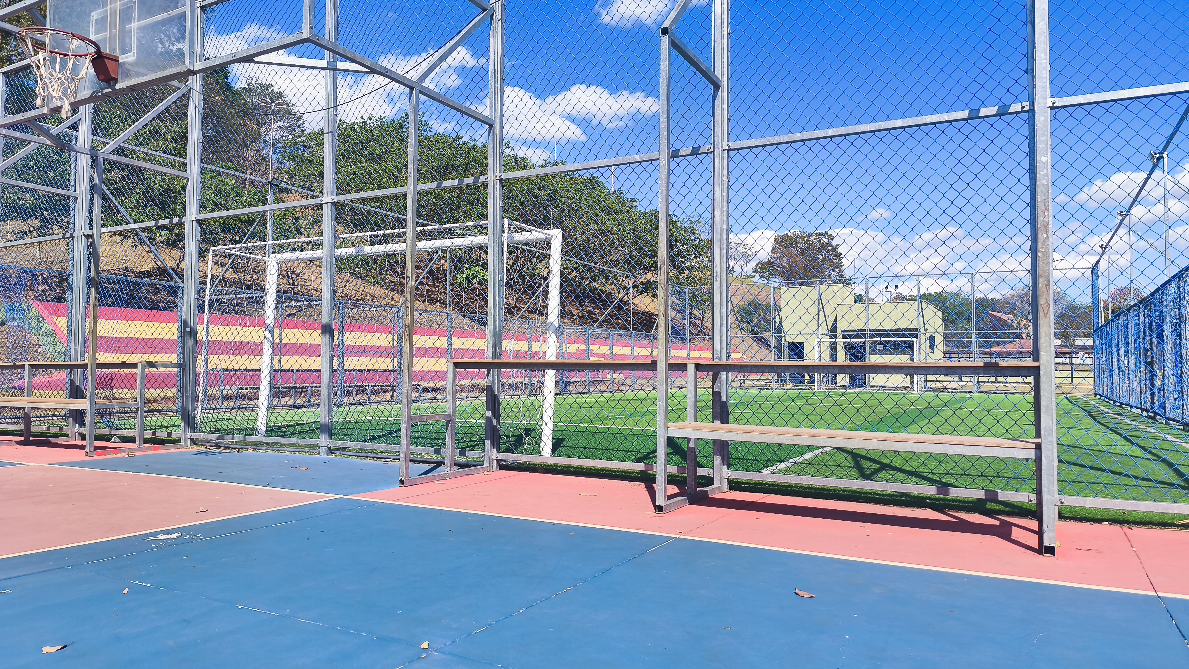 Areninha sofre vandalismo e furto; SEL reforça vigilância